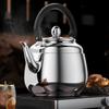 Bouilloire siffleuse en acier inoxydable 316 5/6L Grande capacité Bouilloire sonore Universelle Flamme nue Cuisinière à induction Ustensiles de cuisine