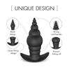 USB Rechargeable 9 Speeds Silicone Electric Shock Sex Toys Anal Butt Plug Vibrator