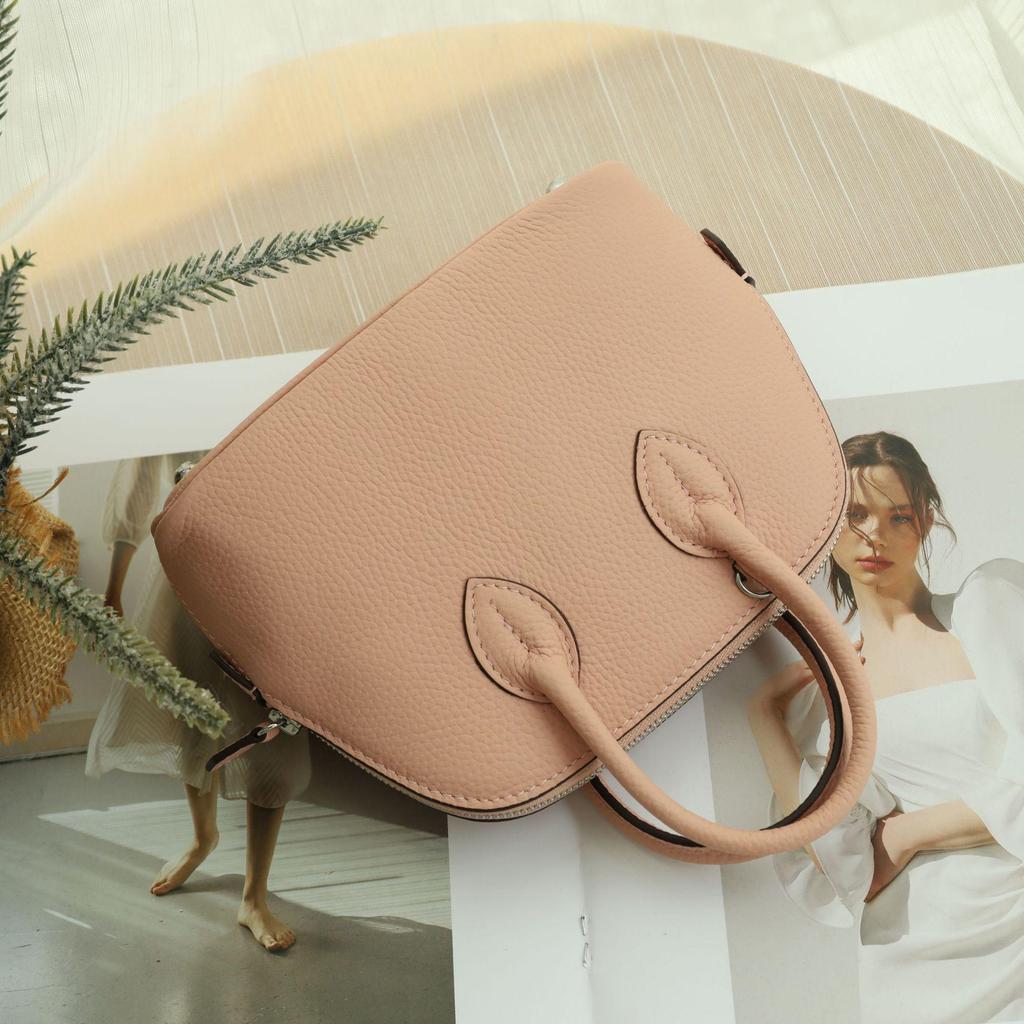 2025 Women's Fashion Leather Mini Shell Handbag - Large Capacity Single Shoulder Crossbody Bag