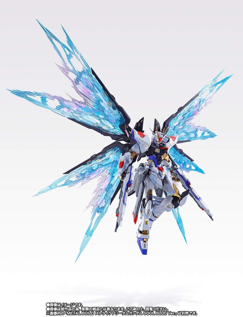 BANDAI METAL BUILD Strike Freedom Gundam Wings of Light Option Set SOUL BLUE Ver.