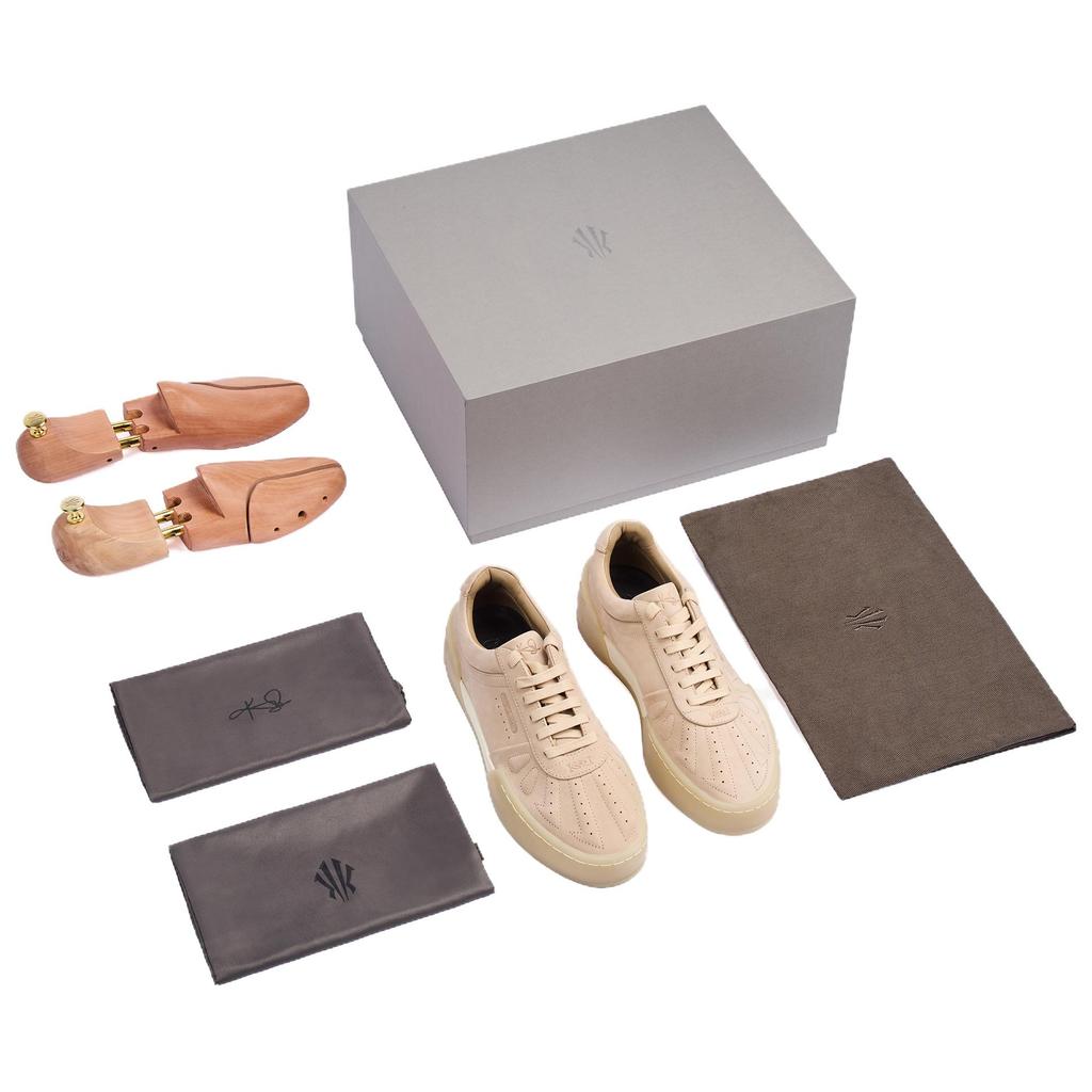 Anta Kyrie Style Essential Edition Comfortable Fashion Slip Resistant Durable Low Top Sneakers Men sneakers Brown 112511809S-3