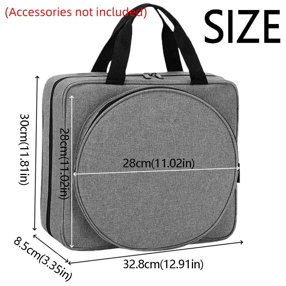 Padded Interior Cross Stitch Thread Storage Embroidery Project Bag  Needlework Tools Storage