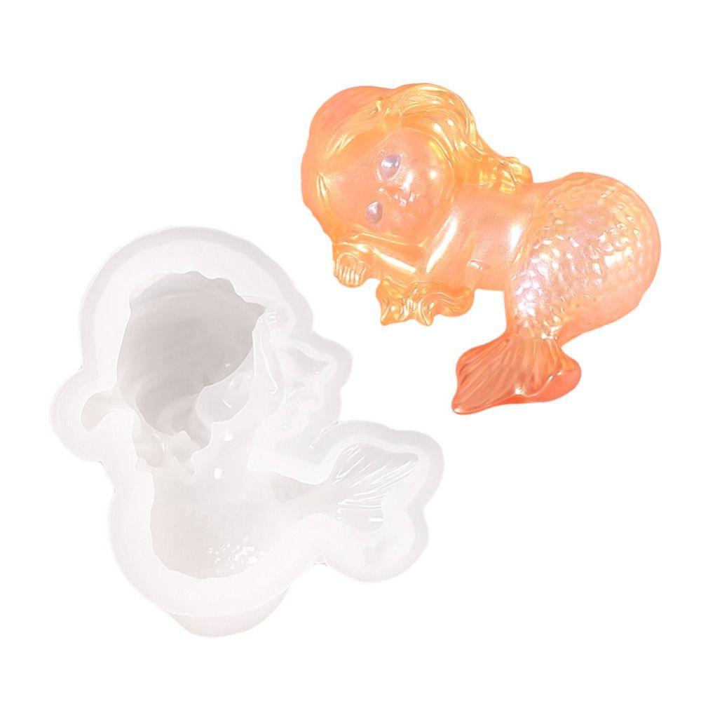 Stampo In Silicone Coda Di Sirena E Pinne FUNSHOWCASE | Multiforme Per Pasta Di Zucchero, Cioccolato, Resina