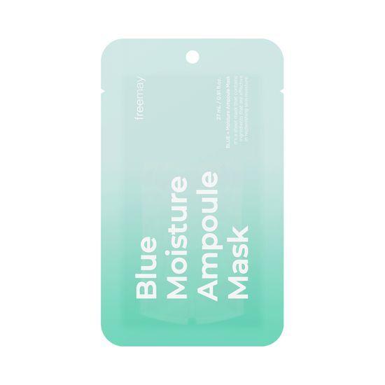 8-layer hyaluronic acid/deep moisturizing Freemay Blue Moisture Ampoule Mask (1 sheet)