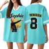 Women's Short Sleeve Letter Print Casual T-Shirt for Everyday Wear