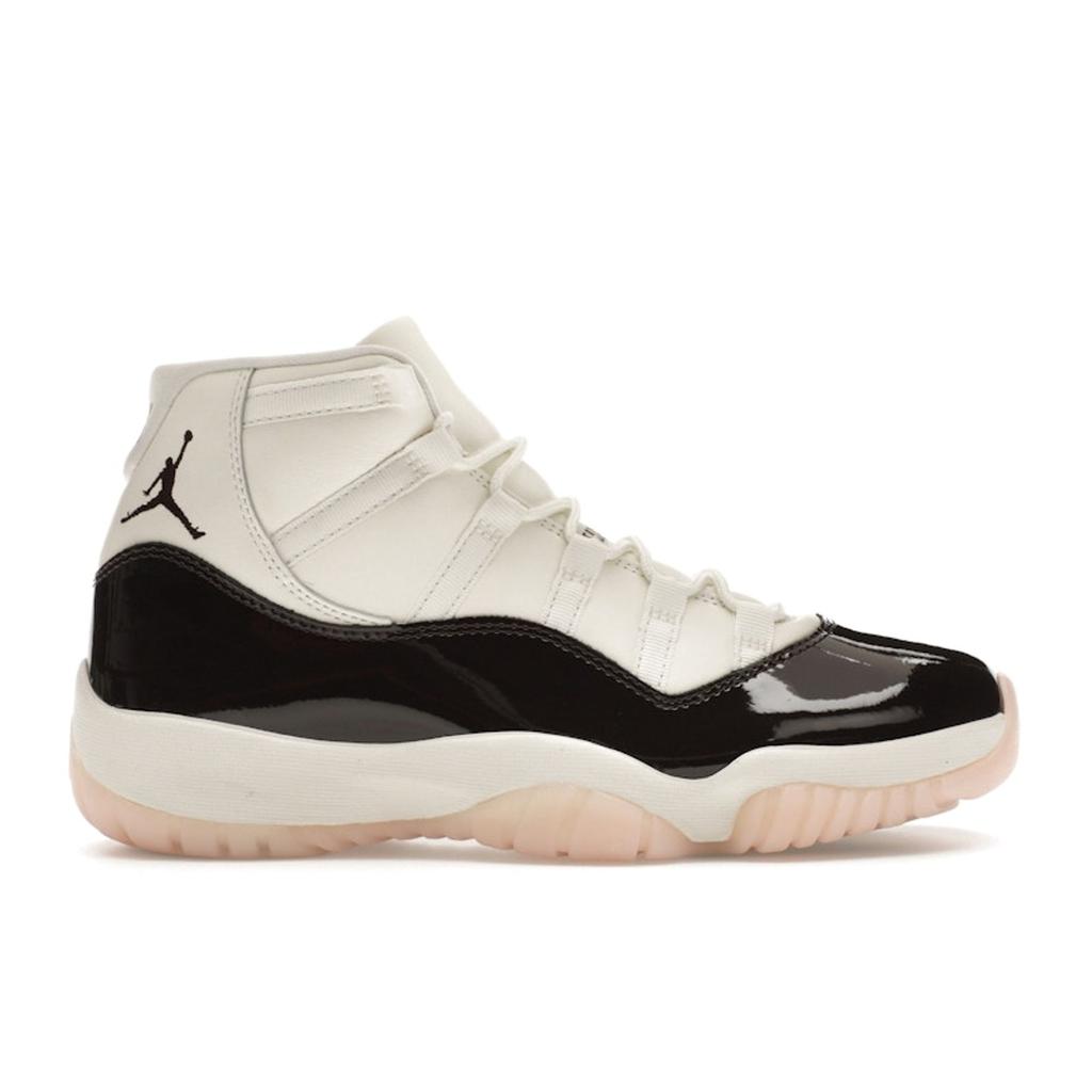Air Jordan 11 Retro Neapolitan Women Sneakers Brown Sail Velvet-Brown AR0715-101