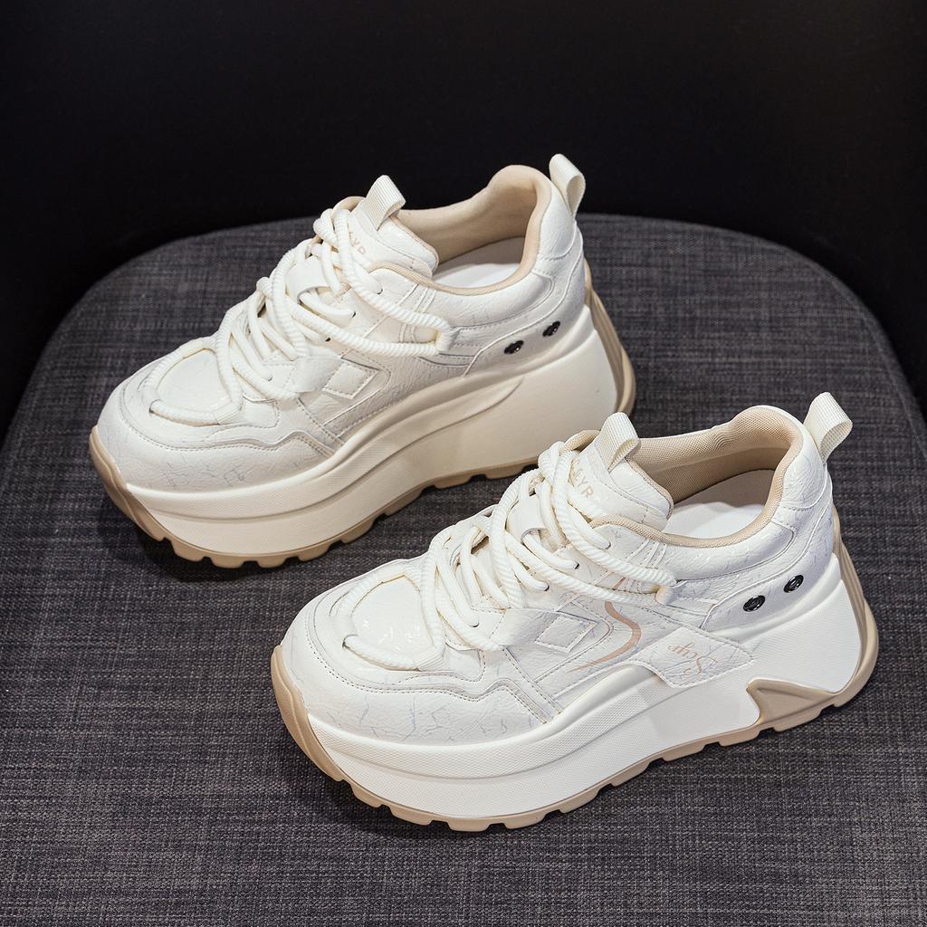 Small and Thick soled Forrest Gump Shoes for Women 2025 Autumn Women's Shoes Casual Fashion Versatile Dad Shoes Women's Shoes