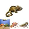 Realistic Lizard Plush Toy Super Soft Short Plush Material Color-changing Chameleon Doll Perfect Gift For Teens