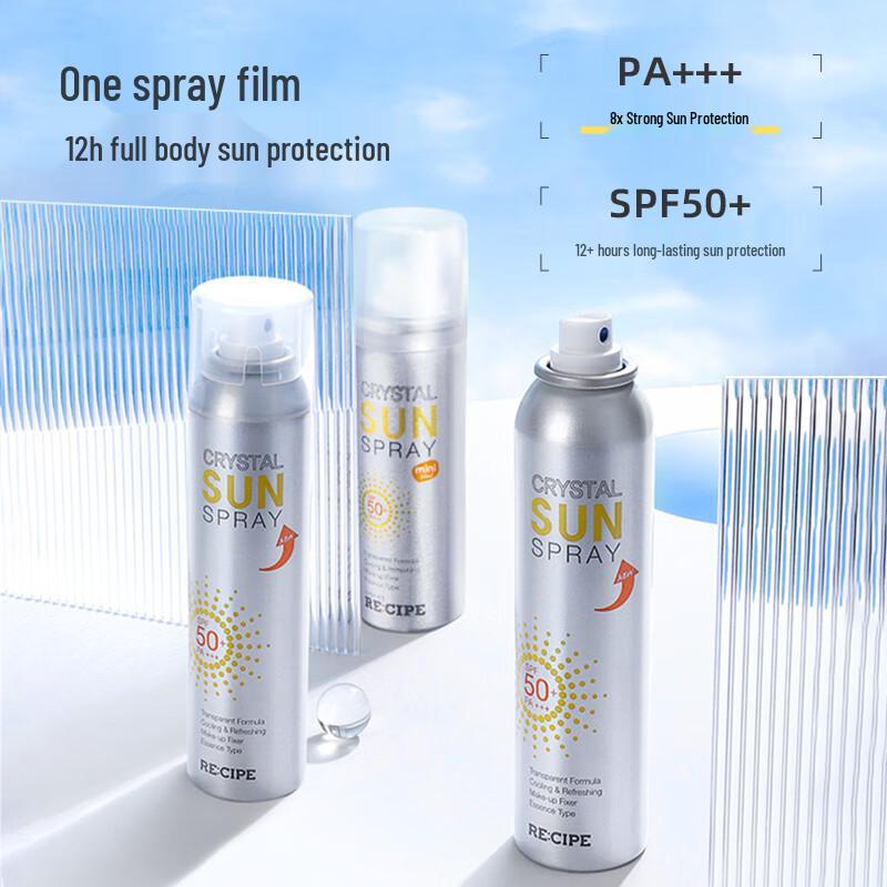 RECIPE Crystal Sunscreen Spray
