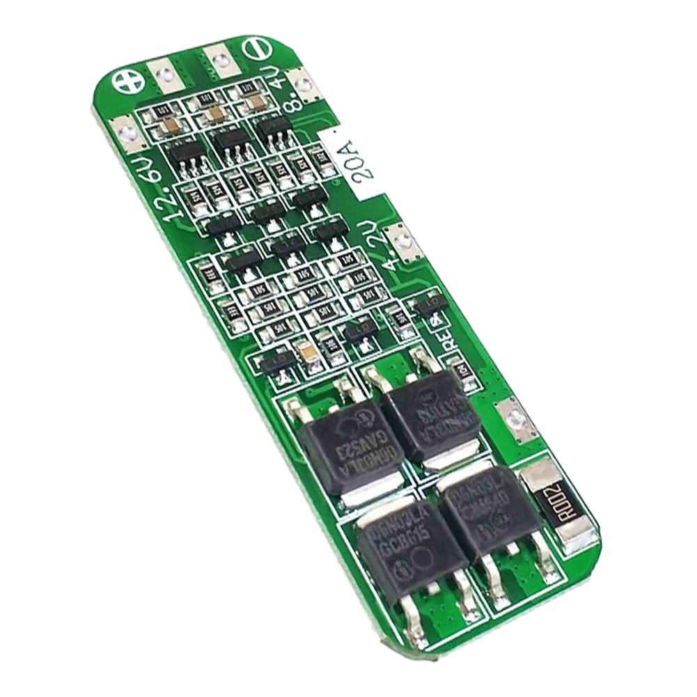 3-10pcs 3S 20A Li-ion Lithium Battery 18650 Charger PCB BMS Protection Board 12.6V 59x20x3.4mm Li-ion Battery for Drill Motor