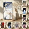 Spiel Onmyoji Handyhülle Für Samsung S 25,24,23,22,30,21,10,9,Ultra,Plus,Lite,FE,4,5 G Weiche Schwarze Hülle
