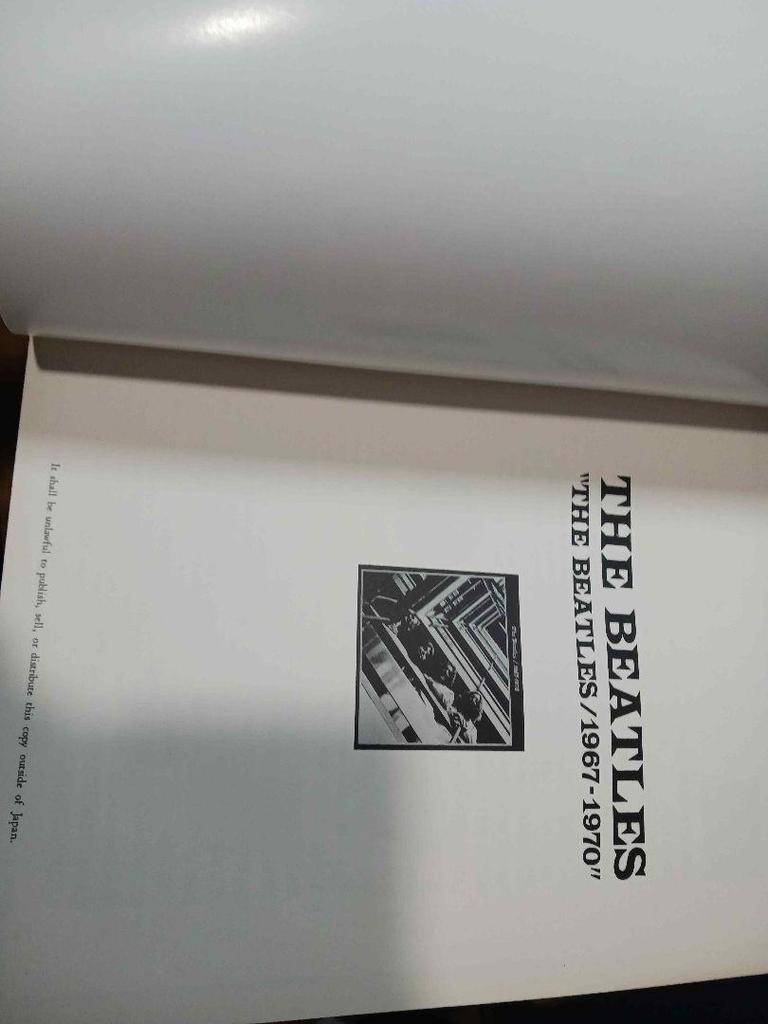 [USED] Band score the Beatles 1967-1970