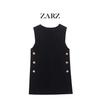 ZARZ Women's Classic Fashion Knit with Side Button Accents