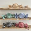 Sweet Candy Bag Cloth Printed Shoulder Bag Cute Red Plaid Crossbody Bag Candy Bag  Women's Handbag