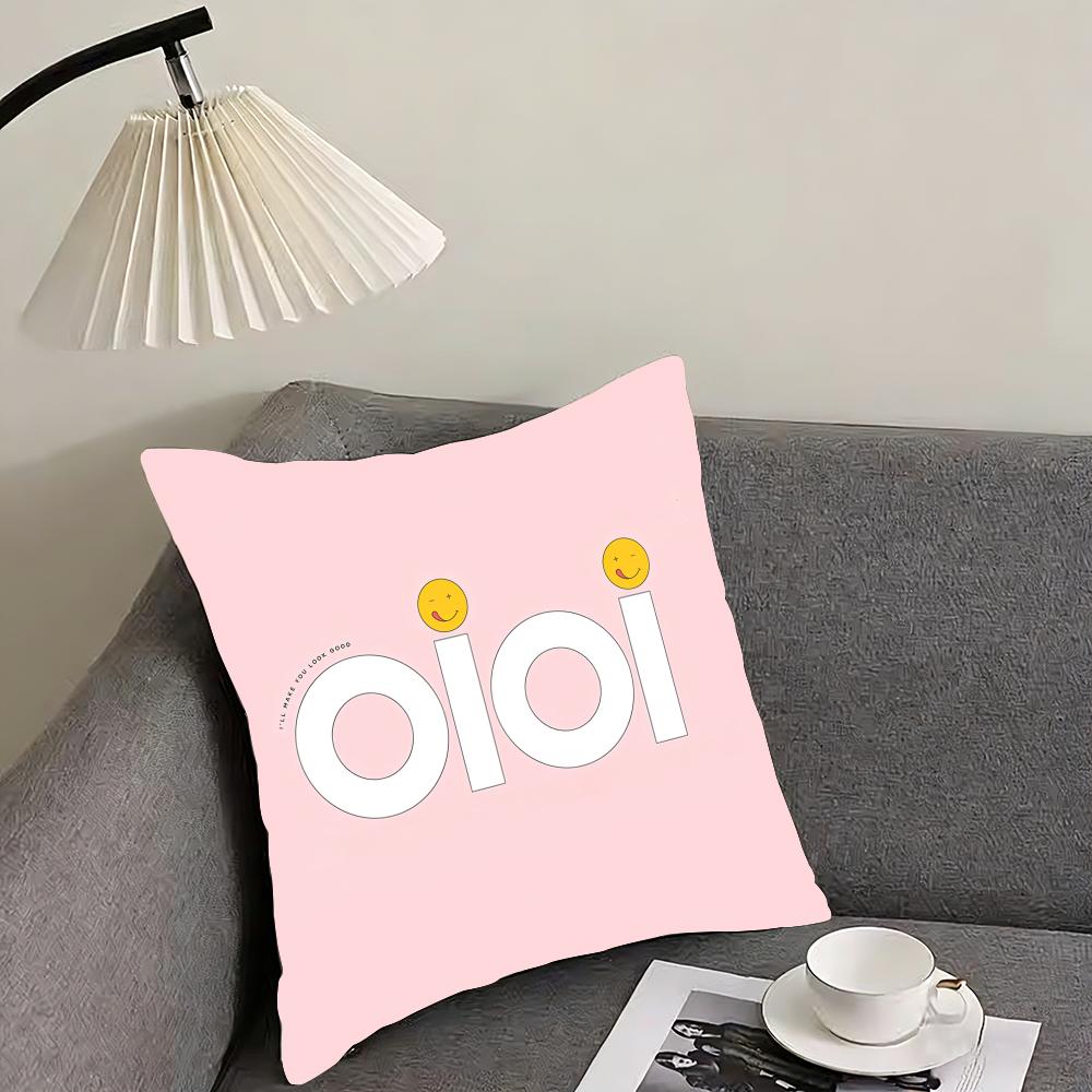 

Cute Design OOioiS Cushion Cover Elegant Comfort Pillowcase Sofa Bed Doublesided Printed Invisible Zipper Home Decor 30x30cm
