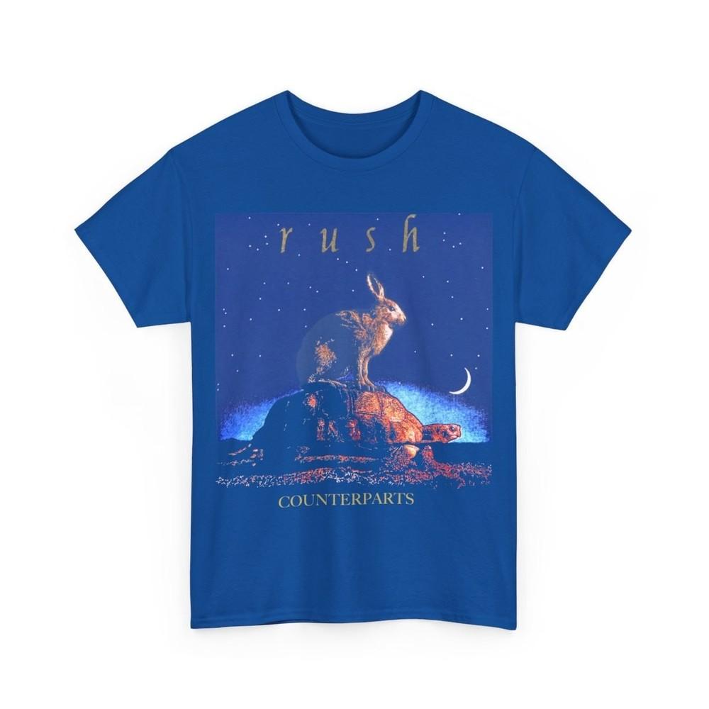 

Rush Counterparts Tortoise Hare Tour T-Shirt 1side(choose color) Unisex T-Shirt M