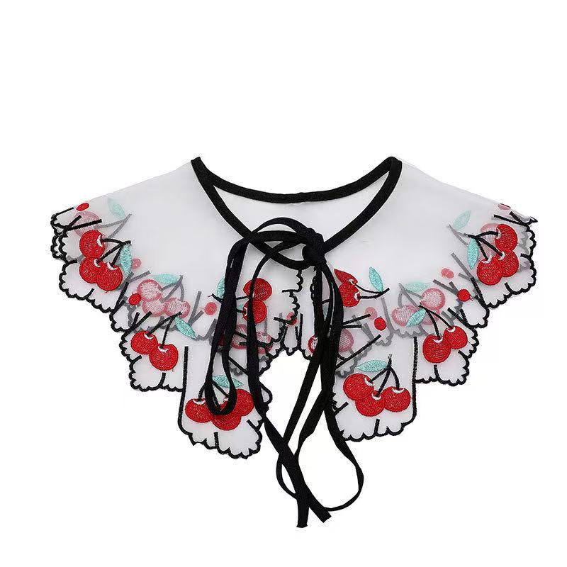 Autumn And Winter Fake Collar For Shirt Detachable Collars Lace False Collar Doll Collar Sweater Shirt Dress Decoration