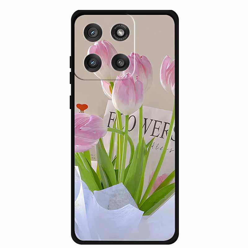 Phone Case for Motorola MOTO Edge 60 Stylus Fusion Protective Shell for Edge60 Fusion Stylus Soft Silicone Bumper Back TPU Cover