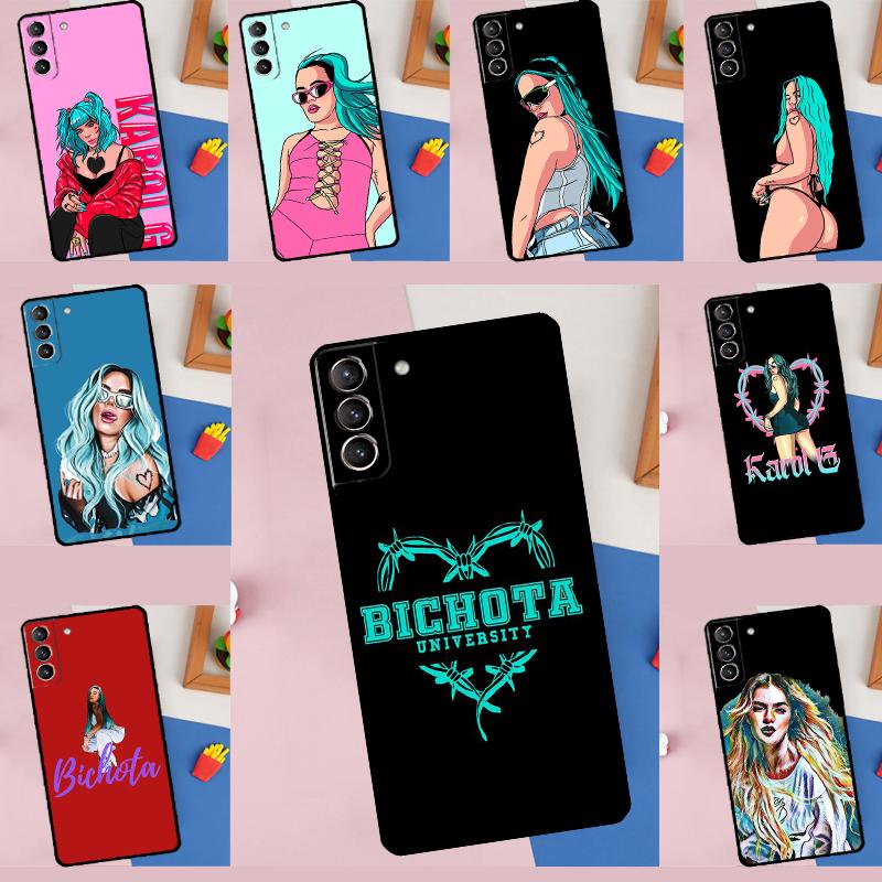 Karol G Phone Case For Samsung Galaxy S24 S25 Ultra S9 S10 S20 S22 S21 Plus S23 FE Portector Cover