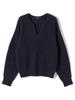 Ships Colors Hand Washable Ribbed Skipper Knit 226070009 Navy One Size