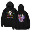 The Amazing Digital Circus Hoodie Sweatshirt för Herr Dam Unisex Grafiskt tryckt Cool Tie Dye Streetwear Hoodie Långärmad Pullover Toppar