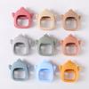 Silicone Toys Baby Anti-biting Gum Stick Animal Pattern Hand Guards Baby Biting Toys