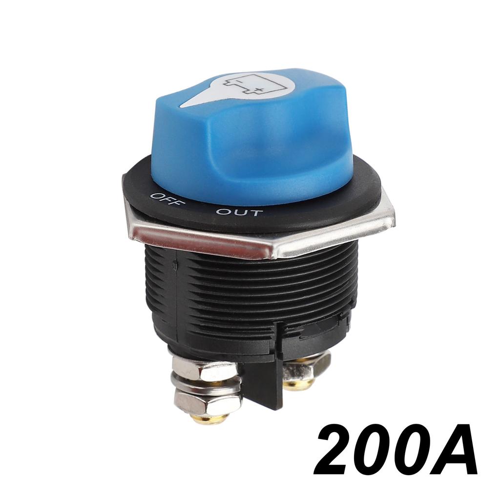 DC Disconnecter Power Isolator Cut Off Switch Kit 12V 50A 100A 200A 300A Car Rally Battery Switch For Truck Car Motorcycle Boat