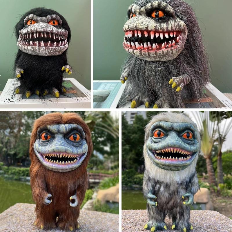 Critters Poseable Prop Doll Realistic Alien Latex Plush Toy For Bars And Stages 25cm/9.84in And 20cm/7.87in