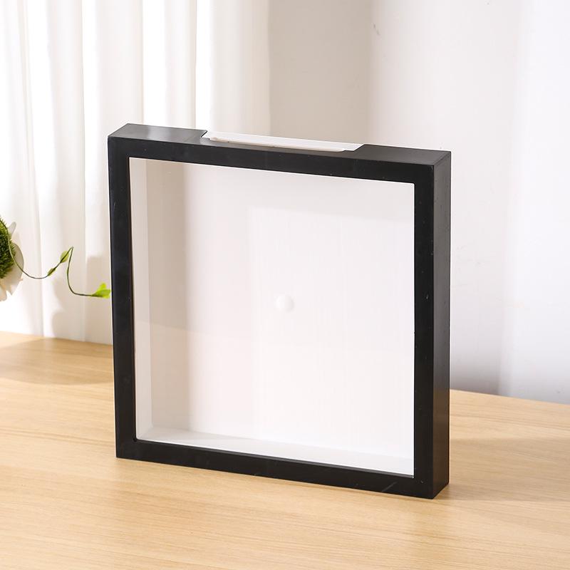 

Double-Sided Transparent Frame for Ticket & Photo Display