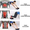 with Mat Ab Roller Wheel 360° Rotating Abs Trainer New Abdominal Wheel Board
