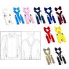 Kids Bow Tie Braces Y Back 3 Clips Adjustable Support for Formal Wear Party Jeans