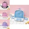 Premium Quality 6 Colors Clear Ita Bag Transparent Itabag Pin Display Backpack For Kids