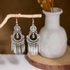Vintage European & American Style Hollow Fashion Pendant Earrings for Women