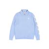 ONOFF Men'S Half-Zip Boucle T-Shirt Of9153Gb_Blue