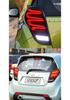 LED Rear Tail Light Assembly with Flowing Turn Signals for 2011-2014 Chevrolet Spark