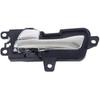 Interior Door Handle Chrome Left And Right Compatible With Hyundai Sonata 2011-2015 Front Or Rear