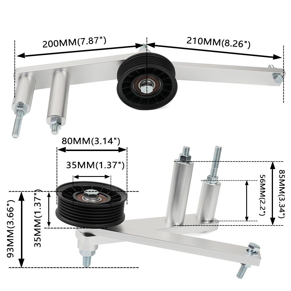 1985-1991 Corvette C4 L98 Off-Road Pump Pulley Kit