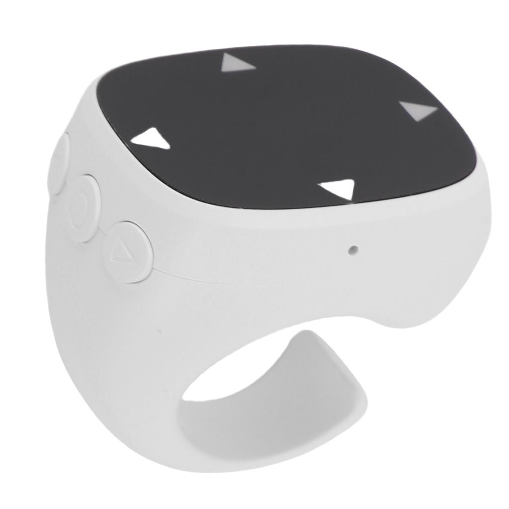 Fingertip Bluetooth Remote Control Video App Page Turner 32.8ft Distance Connection Scrolling Ring