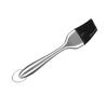 Stainless Steel Handle Silicone Head Basting Barbecue Oil Brush BBQ Roasting Tool (30cm)