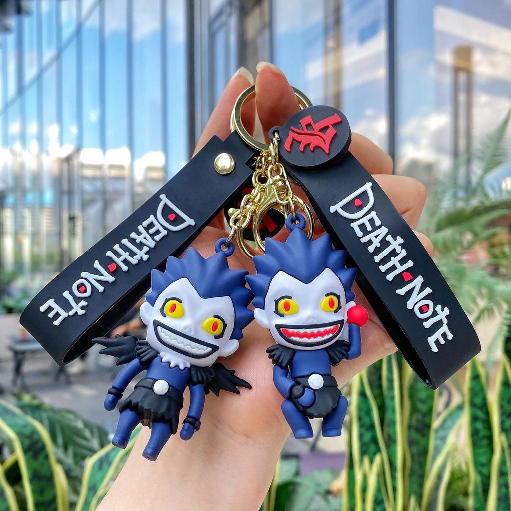 Cartoon New Anime Keychain Women Men Key Chain Double Sided Pendant Key Holder Acrylic Jewelry For Children Birthday Gift Presents
