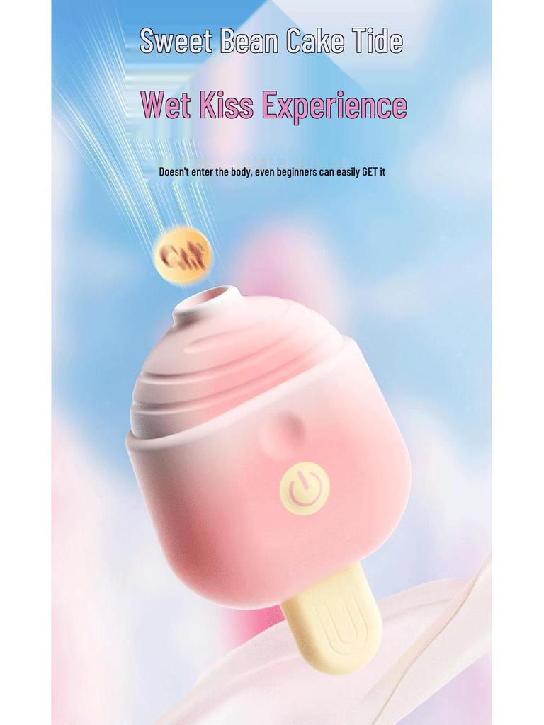 Ice Cream Multi-Function Vibrator: Rechargeable, Cute, and Discreet Adult Toy for Women