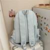 Solid Color Student Schoolbag Women's Backpack