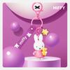 Kawaii Miffy Fairy Tale Series Keychain Pendants Cute Cartoon Student Gifts Schoolbags Pendants Dolls Children's Festival Gifts