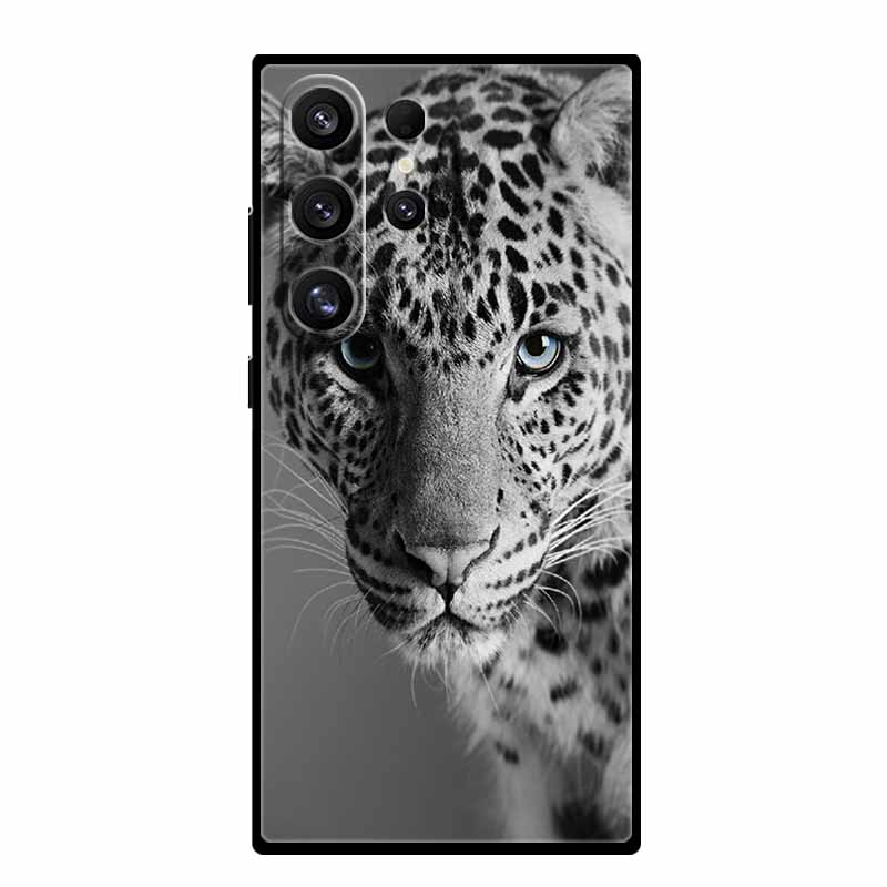 Animal Patterns Case For Samsung S26 S25 S24 Pro Phone Cover S23 FE S22 Plus Ultra Protector Bumper Galaxy S 25 Edge 26 24 23 22