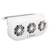 Solar Powered Car Exhaust Fan 5000RPM   Circulation Vehicle Cooling Vent Fan with USB Interface