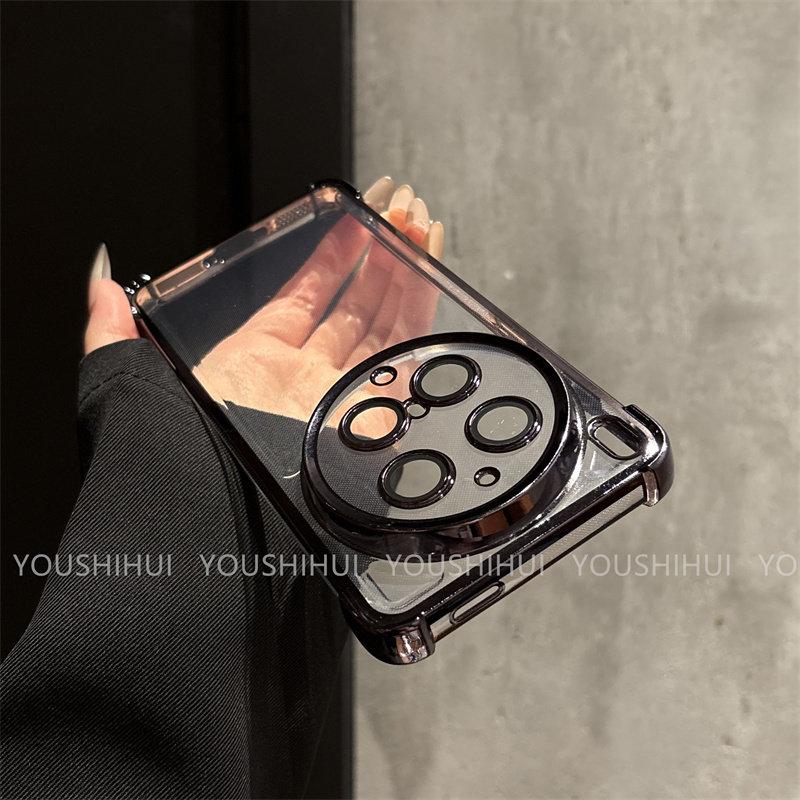 For Vivo X300 Ultra Case Fashion Electroplated TPU Soft Silicone Phone Cover Equipped With Camera Protection Shell Shockproof