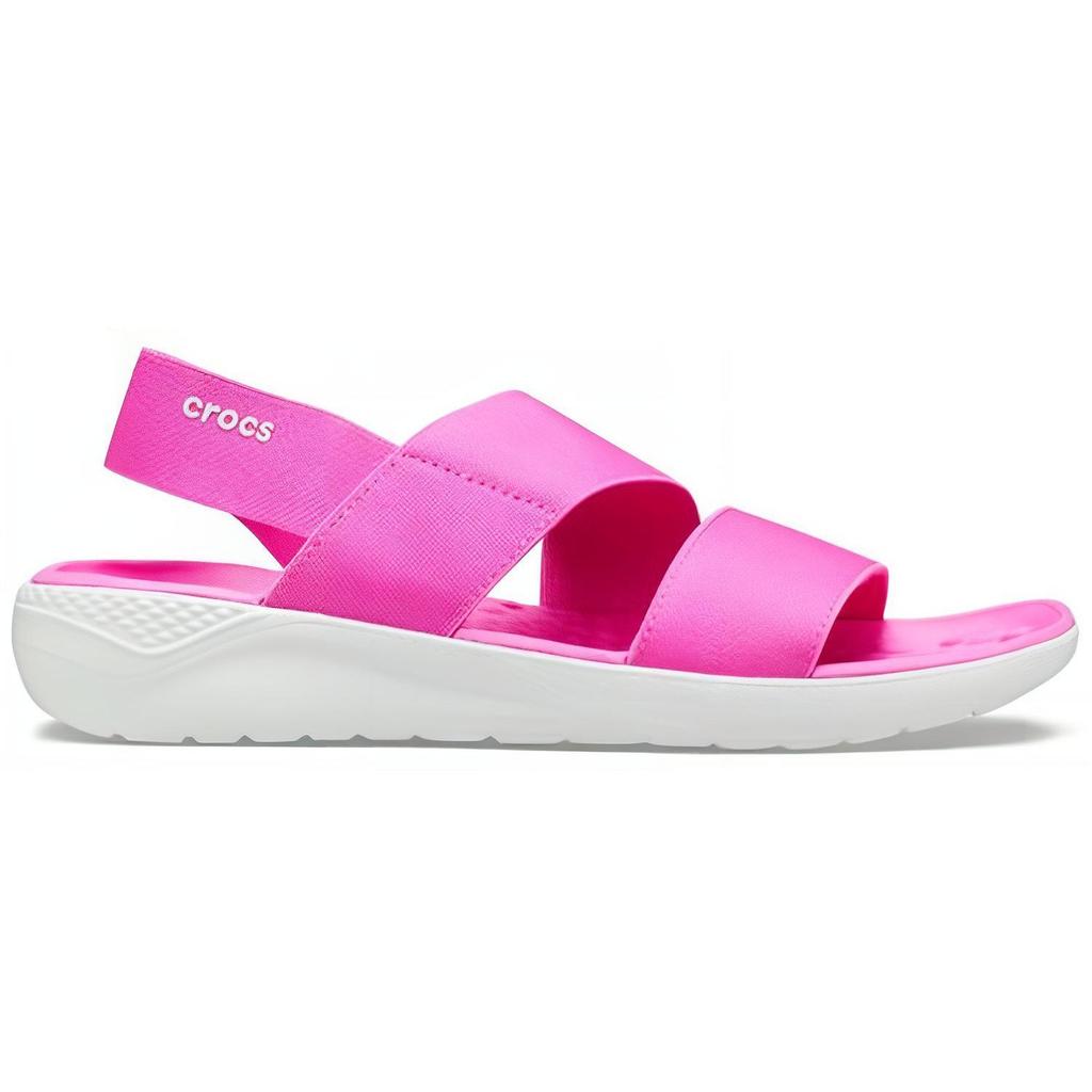 Crocs Literide Casual Slide Sandals Women Sandals Magenta 206081-6QV