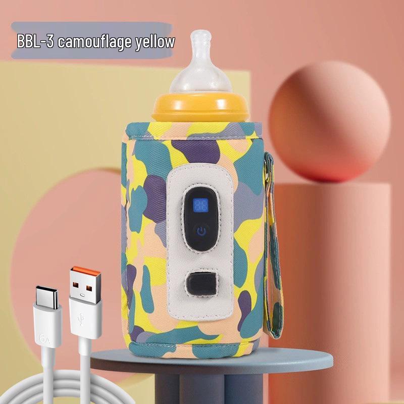 Universal Insulated Baby Bottle Sleeve - Portable Outdoor Warmer for Milk.