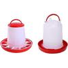 Set Of 2 Chick Feed And Water Kits For Poultry Fountains, Easy To Clean