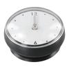 For Home Bathroom Wall Clock Sucker Wall Clock Suction Cup Clock Bathroom Wall Clock Waterproof Anti-Fog Black